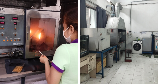Began production of flameproof curtains in Vietnam
